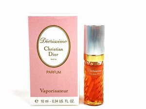 残多　クリスチャン・ディオール　Christian Dior　Diorissimo　ディオリッシモ　パルファム　スプレー　10ml　残量：9割　YK-6619