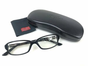 レイバン　Ray-Ban　伊達メガネ　メガネフレーム　度入りメガネ　バネテンプル　RB5231-2000　54□16　ブラック　YSG-97