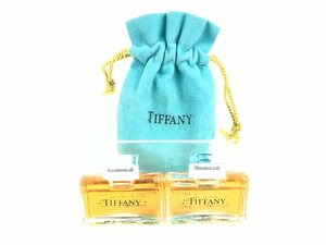  rare rare full amount Tiffany TIFFANYo-do Pal fam4ml×2 piece Mini perfume storage bag attaching sample goods YMK-624