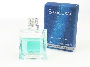  осталось много Alain Delon ALAIN DELON Samurai SAMOURAIo-doto трещина 5ml Mini духи YMK-320