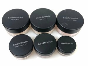 未使用　ベアミネラル　 bareMinerals 　ファンデーション×2/フェイスパウダー×2/アイカラー/チークカラー 　KES-2675