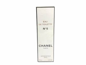 未使用　フィルム未開封　シャネル　CHANEL　No.5　オードトワレ　スプレー　100ml　YK-6908