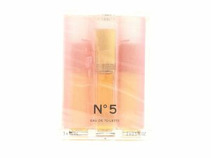 未使用　フィルム未開封　シャネル　CHANEL　No.5　オードトワレ　スプレー　15ml×3本セット　YK-4761