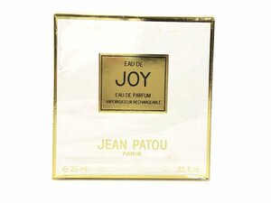 未使用　フィルム未開封　ジャンパトゥ　JEAN PATOU　ジョイ　JOY　オードパルファム　25ml　YK-5527