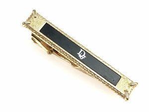  Christian * Dior Christian Dior Logo галстук булавка черный × Gold цвет YMA-1295