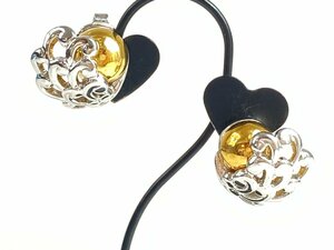  Nina Ricci Nina Ricci earrings width 2cm silver color YAS-10650