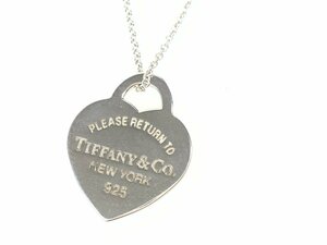 ティファニー　TIFFANY　リターントゥ　ハートプレート　ネックレス　シルバー925　　YAS-10974