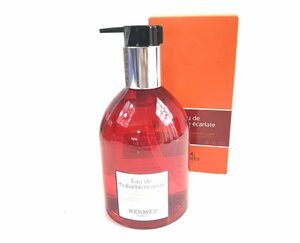 未使用　エルメス　HERMES　オードゥ ルバーブ エカルラット ハンド&ボディ クレンジングジェル　洗浄料　300ml　KES-2366　