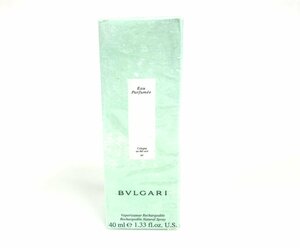 廃盤　未使用　フィルム未開封　ブルガリ　BVLGARI　Eau Parfumee　オ・パフメ　リチャージブル　オーデコロン　スプレー　40ml　YK-6964