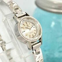 107 オメガ　チューラー時計　レディース腕時計　手巻き時計　希少　小ぶり　人気_画像2
