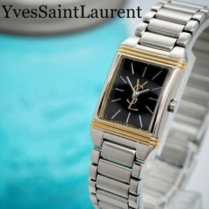 146 YvesSaintLaurent Yves Saint-Laurent clock lady's wristwatch 