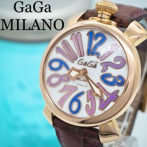 448 GaGa MILANO GaGa Milano clock men's wristwatch mana-re40