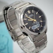 452 【新品】箱付き CASIO タフソーラー メンズ　電波ソーラー アナデジ_画像3