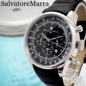 596【美品】SalvatoreMarra サルバトーレマーラ時計　メンズ腕時計