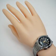 691【美品】CASIO ウェーブセプター　メンズ腕時計　タフソーラー　アナデジ_画像4