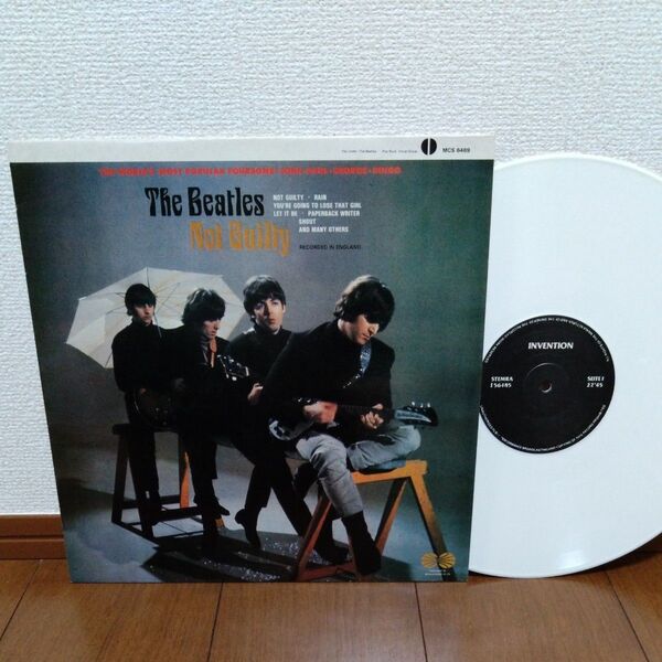 BEATLESビートルズ★NotGuilty カラーレコード盤LP コレクターズ レア