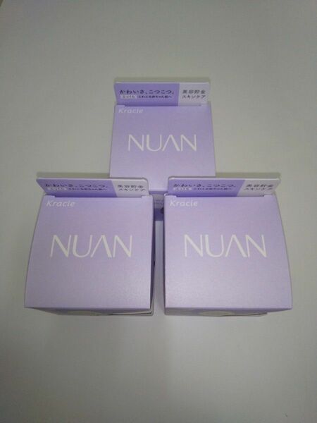 NUAN ニュアン ソフトホイップクリーム 80gX3個 新品 送料無料