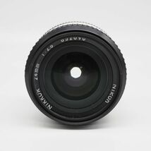 ■極上品■ Nikon MFレンズ Ai 24mm F2.8_画像6
