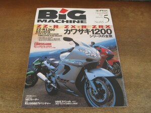 2405ND●ビッグマシン BiG MACHINE 83/2002.5●カワサキ1200シリーズの全貌 ZZ-R ZX-12R ZRX/ZZ-R1200 対 CBR1100XX/ホンダ CBR954RR