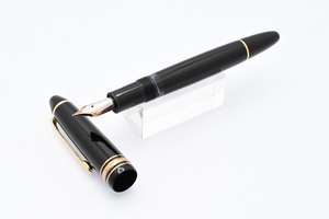 MONTBLANC MEISTERSTUCK No.146 4810 M ペン先14K モンブラン マイスターシュテュック 吸入式 万年筆 筆記用具 ■24390