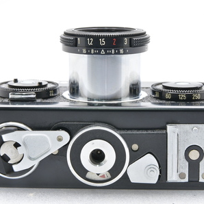 Rollei 35 ブラック SINGAPORE / Tessar 40mm F3.5 ローライ コンパクトフィルムカメラ 目測式の画像6