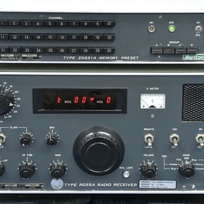 【同梱不可】動作未確認 ANRITSU アンリツ RG55A RADIO RECEIVER / ZN331A MEMORY PRESET 全波受信機 レシーバー 無線機 箱付■23650の画像7