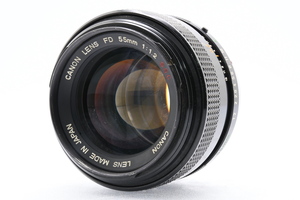 Canon LENS FD 55mm F1.2 S.S.C. FD mount Canon standard single burnt point large diameter lens 