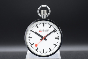 MONDAINE SBB CFF FFS pocket watch po Kett watch Mondaine Switzerland National Railways white face quartz #24568