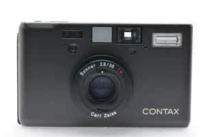 CONTAX T3 ダブルティース 後期型 チタンブラック /35mm F2.8 T* コンタックス AFコンパクトフィルムカメラ
