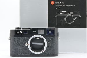 Leica M8.2 ブラックペイント ボディ SN.3560485 2008年