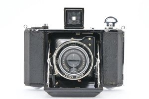 ZEISS IKON Nettar 515/16 / NETTAR-ANASTIGMAT 7.5cm F4.5 zeiss i navy blue film camera .. springs camera #24851