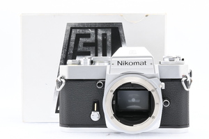 Nikon Nikomat EL シルバー ボディ ニコン フィルムカメラ MF一眼レフ 箱付