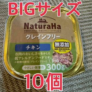 ナチュラハ　グレインフリー　チキン　300g 10個　無添加　ウエットフード