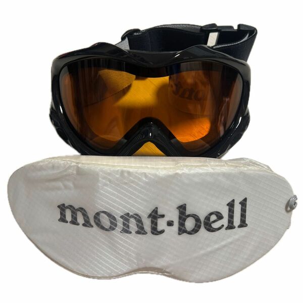モンベル アルパイン ゴーグル Mont-bell 専用収納袋付き アウトドア スキー 登山
