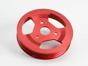 [ new goods / Delica D:5(CV5W) exclusive use ]X-FANG( old TGS) made [ light weight water pump pulley ][ free shipping ]