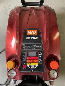 ★中古 MAX マックス AK-HL1270E エアーコンプレッサー☆ジャンク品★