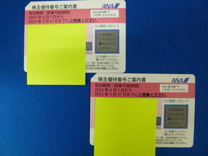 【T18229】ANA 全日空 株主優待券 計2枚 2025年5月31日まで　有効期間にご注意ください