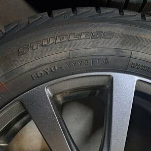 【美品/超バリ溝/9分山以上】 MANARAY SPORT 15×5.5J +45 4H100 ヨコハマ iG30 175/65R15 アクア フィット ヴィッツ キューブ スイフトの画像6