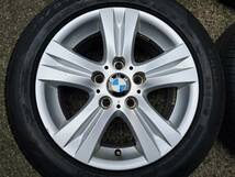 【BMW 1シリーズ 120i E87 純正】 16×7.0J +44 5H120 ハブ径62.5mm ピレリ CintuRato P7　205/55R16 RUN FLAT_画像2