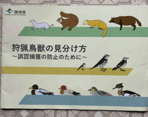 狩猟鳥獣の見分け方