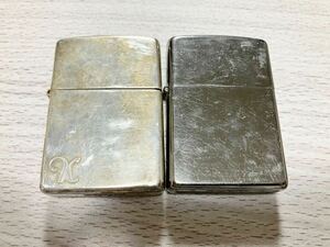 ジャンク【ZIPPO】ジッポ ジッポー オイル ライター BRADFORD 火花のみ確認 中古 