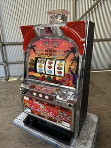 [ receipt limitation sale Saitama prefecture Kumagaya city ] pachinko slot machine apparatus ..~..~ island .simamsmeo Lynn Piaa slot apparatus [ setting key owner manual medal attaching ]