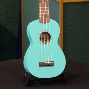 送料無料 Ohana SK-10 TQ Soprano Ukulele Mahogany Matte Ｔurqoise オハナ ソプラノ ウクレレ 安心の検品調整済出荷