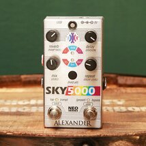 送料無料 Alexander Pedals アレクサンダーペダルズ Sky 5000 スカイ5000 ディレイ エフェクター 検品済出荷 エフェクターボード_画像2