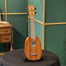 送料無料 オハナウクレレ Ohana Ukuleles PK-25G ソプラノウクレレ オール単板 マホガニー パイナップル 検品調整済出荷 ギグバッグ付き_画像2