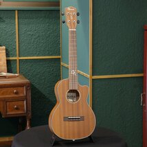 送料無料 オハナウクレレ Ohana Ukuleles Cynthia Lin Series TK-25CE CL シンシア・リン シリーズ マホガニー テナーウクレレ エレウク_画像2