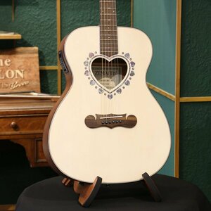  free shipping new goods Zemaitisze mighty s acoustic guitar electric acoustic guitar CAF-85H White Abalone inspection goods * adjusted shipping gig bag attaching 