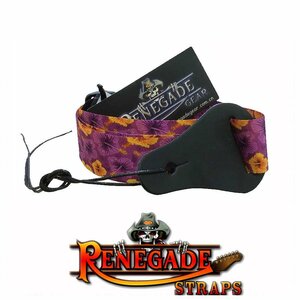 未使用「Renegade Ukulele Strap UKU-HB Purple」レネゲード ウクレレストラップ パープル