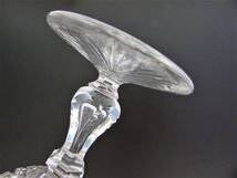 アンティーク フランス　バカラ　LIBOURNE リブルヌ　グラス　高さ10.6cm_画像8