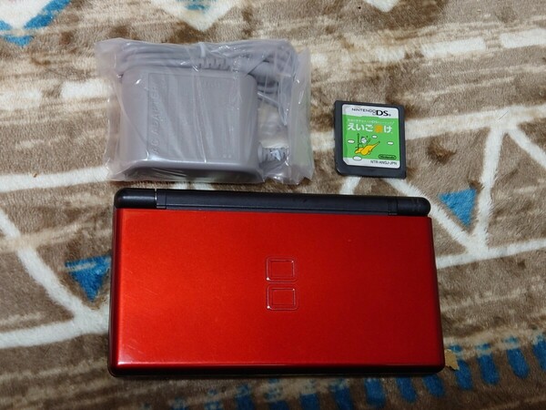 DS Lite ライト 本体 充電器 タッチペン えいご漬け